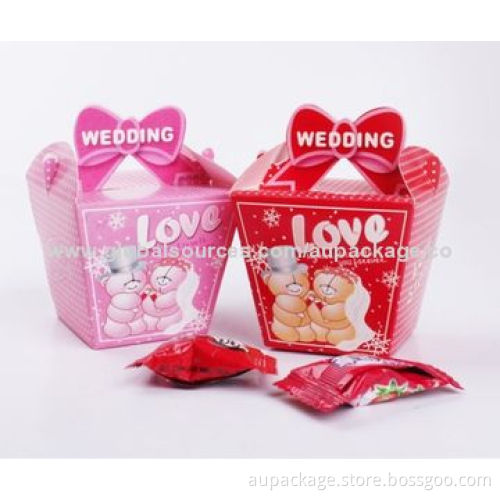 Folding gift box, customized sizes, materials and printings, suitable for gift, candy and chocolate